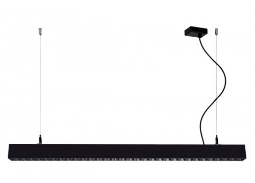 Κρεμαστό Μαύρο L:1130 Direct - Indirect Top Line Dimmable