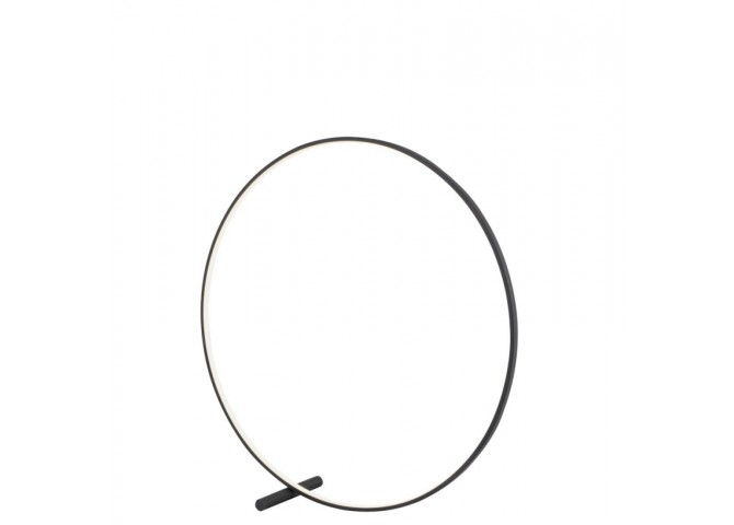 Φωτιστικό Δαπέδου Mαύρο Circle