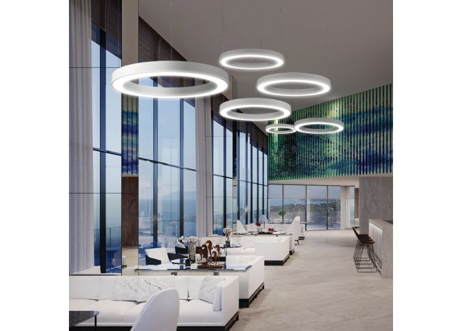 Κρεμαστό Λευκό Ring D1800 3000K  Dimmable