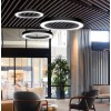 Κρεμαστό Μαύρο Ring D900 4000K  Dimmable