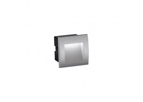 Απλίκα Γκρί Χωνευτή Riva Led H:90
