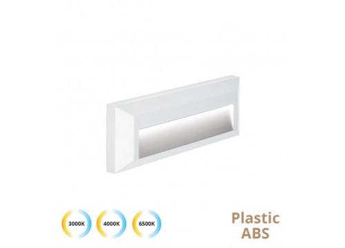 Απλίκα Led L:230 Λευκή Leros Plus