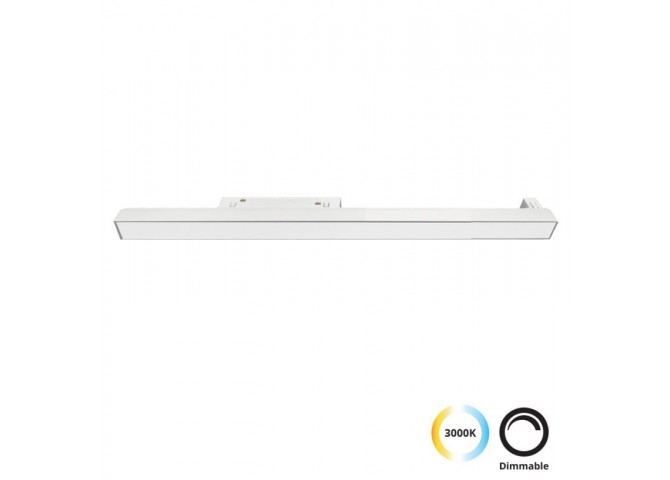 Linear Λευκό L:600 Magnetic (dimmable)