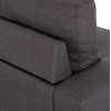 Καναπές γωνία σε χρώμα γκρι 207x146x90 εκ.