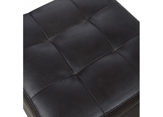 ΣΚΑΜΠΩ ΜΕ ΑΠΟΘΗΚΕΥΤΙΚΟ ΧΩΡΟ PU ΚΑΦΕ CUBE HM224.03 36,5x36,5x36Υεκ.