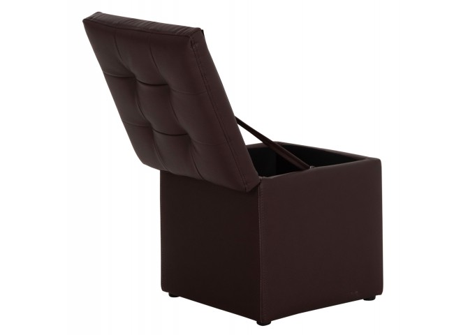 ΣΚΑΜΠΩ ΜΕ ΑΠΟΘΗΚΕΥΤΙΚΟ ΧΩΡΟ PU ΚΑΦΕ CUBE HM224.03 36,5x36,5x36Υεκ.