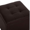 ΣΚΑΜΠΩ ΜΕ ΑΠΟΘΗΚΕΥΤΙΚΟ ΧΩΡΟ PU ΚΑΦΕ CUBE HM224.03 36,5x36,5x36Υεκ.