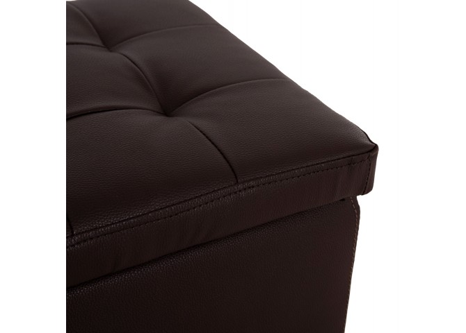 ΣΚΑΜΠΩ ΜΕ ΑΠΟΘΗΚΕΥΤΙΚΟ ΧΩΡΟ PU ΚΑΦΕ CUBE HM224.03 36,5x36,5x36Υεκ.