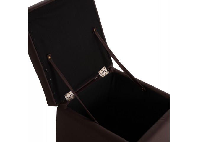 ΣΚΑΜΠΩ ΜΕ ΑΠΟΘΗΚΕΥΤΙΚΟ ΧΩΡΟ PU ΚΑΦΕ CUBE HM224.03 36,5x36,5x36Υεκ.