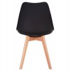 ΚΑΡΕΚΛΑ VEGAS HM0033.02 ΜΕ ΞΥΛΙΝΑ ΠΟΔΙΑ ΚΑΙ ΜΕ ΚΑΘΙΣΜΑ ΜΑΥΡΟ 47x56,6x82Υεκ.ΣΥΣΚΕΥΑΣΙΑ 4ΤΜΧ