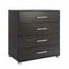 ΣΥΡΤΑΡΙΕΡΑ ΜΕΛΑΜΙΝΗΣ HM2204.01 ME 4 ΣΥΡΤΑΡΙΑ ZEBRANO 75x40x83 εκ.