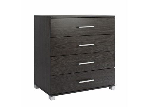 ΣΥΡΤΑΡΙΕΡΑ ΜΕΛΑΜΙΝΗΣ HM2204.01 ME 4 ΣΥΡΤΑΡΙΑ ZEBRANO 75x40x83 εκ.