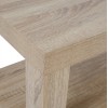 ΤΡΑΠΕΖΙ ΣΑΛΟΝΙΟΥ ΜΕΛΑΜΙΝΗΣ HM2207.02 SONAMA 90X45X45 εκ.