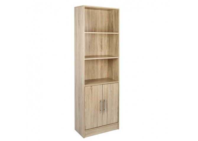 Βιβλιοθήκη γραφείου σε απόχρωση sonoma 60x30x180εκ