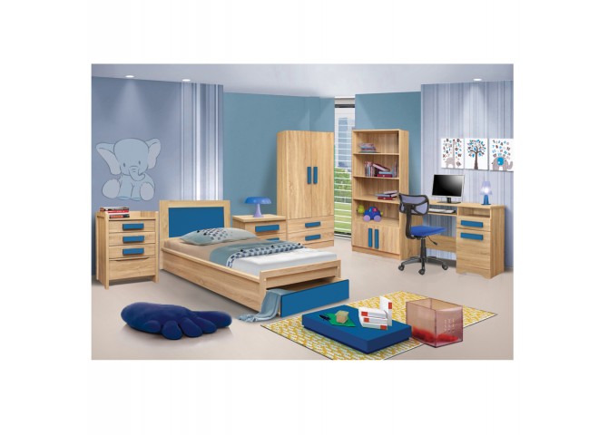 ΓΡΑΦΕΙΟ PLAYROOM SONAMA-ΣΙΕΛ HM11154.01 110X55X76.5εκ