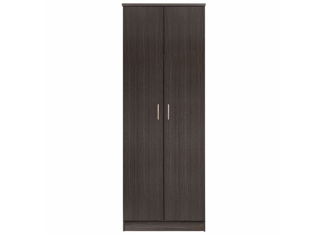 Ντουλάπα δίφυλλη σε απόχρωση zebrano 60x42x180cm