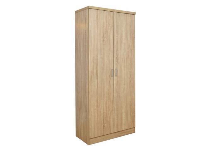 Ντουλάπα δίφυλλη σε απόχρωση sonama 60x42x180cm