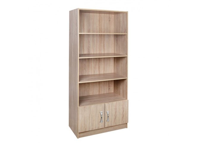 ΒΙΒΛΙΟΘΗΚΗ SONAMA-ΑΣΗΜΙ HM10146.01 80X35X180εκ.