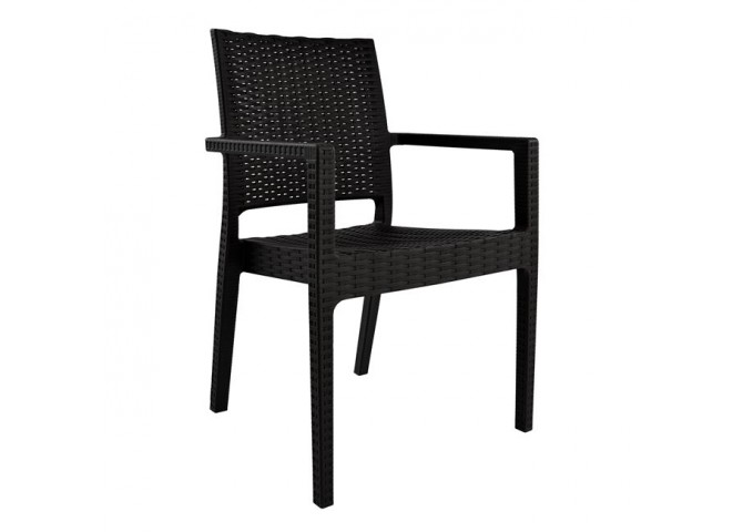 ΚΑΡΕΚΛΑ ΜΕ ΜΠΡΑΤΣΑ DARK BROWN