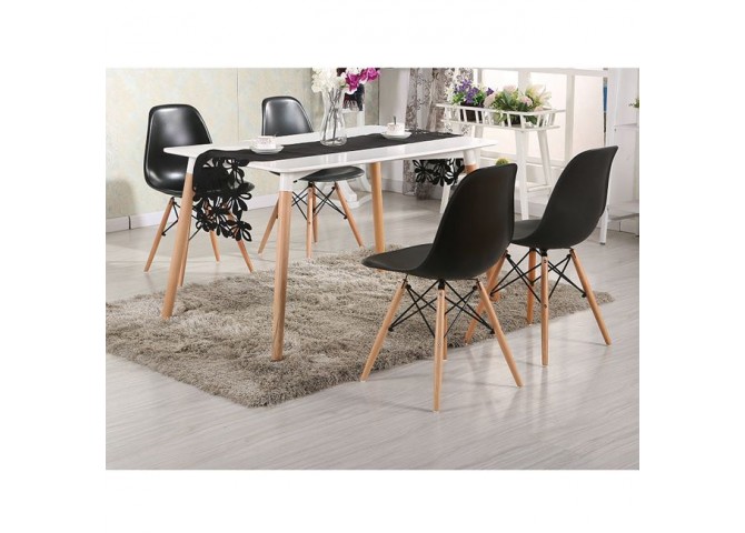ΣΕΤ ΤΡΑΠΕΖΑΡΙΑΣ 5ΤΜΧ ΜΕ ΤΡΑΠΕΖΙ MINIMAL & ΚΑΡΕΚΛΑ TWIST HM10192