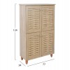 Παπουτσοθήκη με 6 εσοχές αποθήκευσης 77x34x123cm