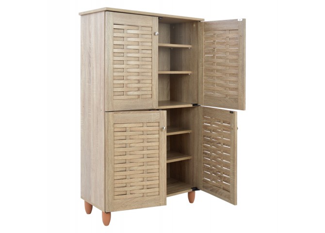 Παπουτσοθήκη με 6 εσοχές αποθήκευσης 77x34x123cm