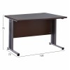 Γραφείο 120x72cm σε απόχρωση wenge