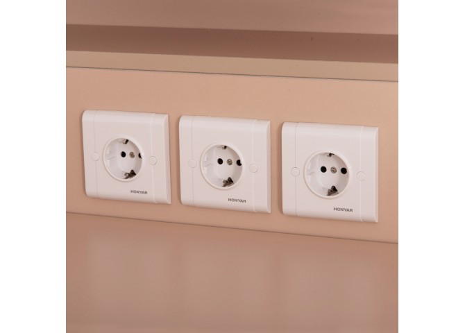 ΓΡΑΦΕΙΟ ΥΠΟΔΟΧΗΣ 240X82 SONAMA ΑΣΠΡΟ