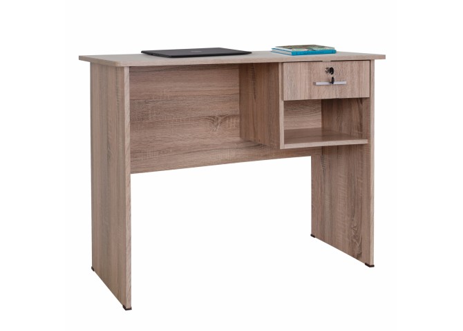 ΓΡΑΦΕΙΟ ΜΕΛΑΜΙΝΗΣ ΜΕ ΣΥΡΤΑΡΙ ΣΕ ΧΡΩΜΑ SONAMA 90x45x74,5εκ