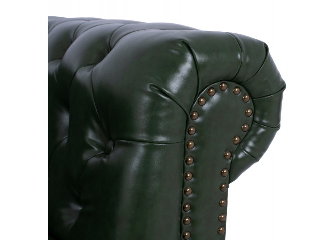 ΠΟΛΥΘΡΟΝΑ T.CHESTERFIELD ΤΕΧΝΟΔΕΡΜΑ ΠΡΑΣΙΝΟ