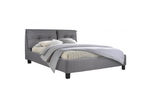 ΚΡΕΒΑΤΙ ΜΕ ΥΦΑΣΜΑ DARK GREY 160Χ200