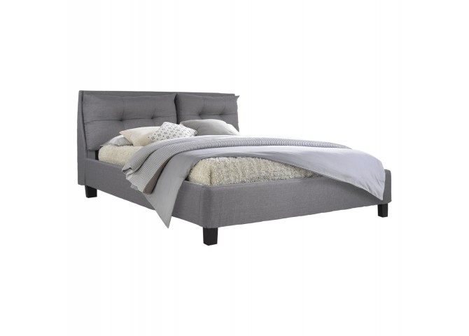 ΚΡΕΒΑΤΙ ΜΕ ΥΦΑΣΜΑ DARK GREY 160Χ200