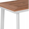 ΤΡΑΠΕΖΙ ΑΛΟΥΜΙΝΙΟΥ ΜΕ POLYWOOD ΛΕΥΚΟ 120x80x72