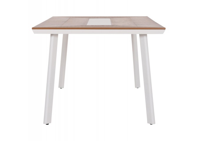 ΤΡΑΠΕΖΙ ΑΛΟΥΜΙΝΙΟΥ ΜΕ POLYWOOD 200X94 ΛΕΥΚΟ