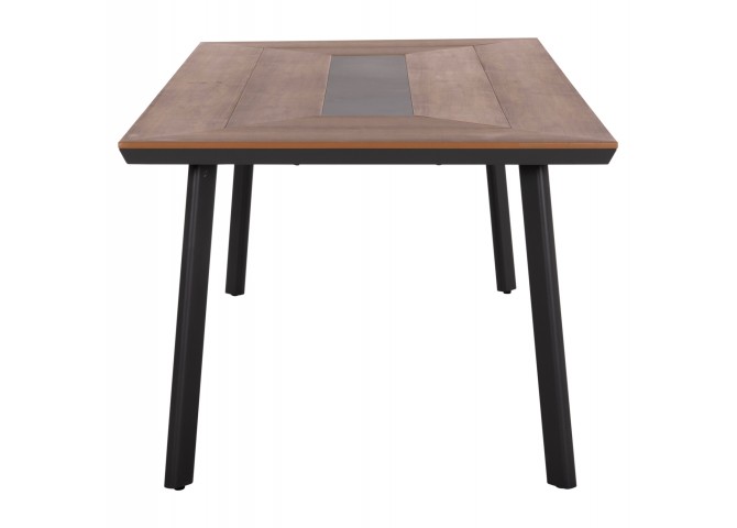 ΤΡΑΠΕΖΙ ΑΛΟΥΜΙΝΙΟΥ ΜΕ POLYWOOD 200X100 ΓΚΡΙ