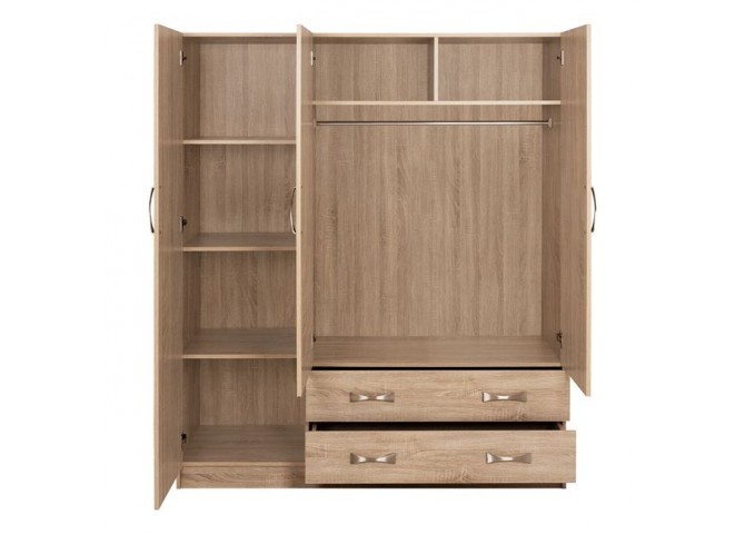 ΝΤΟΥΛΑΠΑ 3ΦΥΛΛΗ ΜΕ ΔΥΟ ΣΥΡΤΑΡΙΑ SONAMA 150X55Χ180Υcm