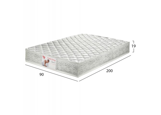 ΣΤΡΩΜΑ POCKET SPRING ΜΟΝΟ 90x200 ΔΙΠΛΗΣ ΟΨΗΣ HM309.07