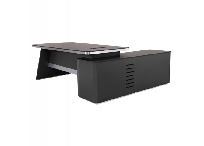 ΓΡΑΦΕΙΟ ΕΠΑΓΓΕΛΜΑΤΙΚΟ ΑΝΑΣΤΡΕΨΙΜΗ ΓΩΝΙΑ ROSEWOOD HM2083 220X180X76Υεκ.