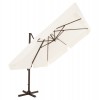 ΟΜΠΡΕΛΑ ALU ΚΡΕΜΑΣΤΗ 3X3 360 ΜΟΙΡΩΝ ME ΓΚΡΙ ΠΑΝΙ 53x77mm