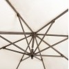 ΟΜΠΡΕΛΑ ALU ΚΡΕΜΑΣΤΗ 3X3 360 ΜΟΙΡΩΝ ME ΓΚΡΙ ΠΑΝΙ 53x77mm