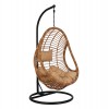ΚΡΕΜΑΣΤΗ ΠΟΛΥΘΡΟΝΑ ΦΩΛΙΑ ΜΕ WICKER & ΜΑΞΙΛΑΡΙΑ ΜΠΕΖ Φ95Χ195Υ
