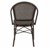 ΚΑΡΕΚΛΑ ΜΕΤΑΛΛΙΚΗ BAMBOO LOOK ΚΑΦΕ 50x60x87
