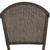 ΚΑΡΕΚΛΑ ΜΕΤΑΛΛΙΚΗ BAMBOO LOOK ΚΑΦΕ 50x60x87