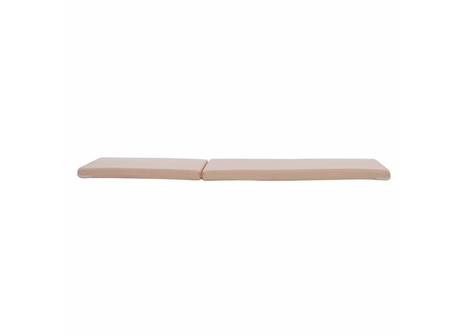 ΜΑΞΙΛΑΡΙ ΞΑΠΛΩΣΤΡΑΣ POLYESTER ΜΠΕΖ 196(117+1+78)x58x5 εκ.