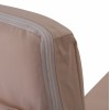 ΜΑΞΙΛΑΡΙ ΞΑΠΛΩΣΤΡΑΣ POLYESTER ΜΠΕΖ 196(117+1+78)x58x5 εκ.