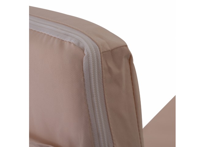 ΜΑΞΙΛΑΡΙ ΞΑΠΛΩΣΤΡΑΣ POLYESTER ΜΠΕΖ 196(117+1+78)x58x5 εκ.