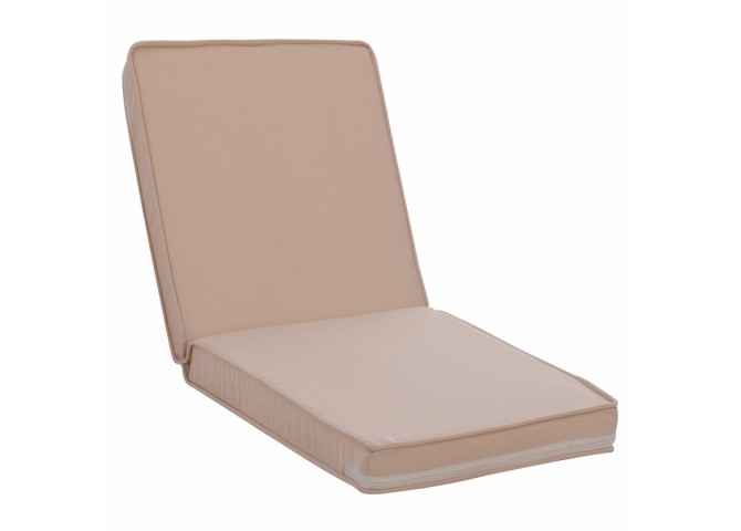 ΜΑΞΙΛΑΡΙ ΚΑΡΕΚΛΑΣ ΜΕ ΠΛΑΤΗ POLYESTER CHIOS ΜΠΕΖ HM11238.01P 117(45+72)X45X5κ.