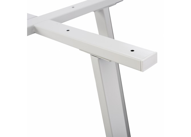 ΒΑΣΗ ΑΛΟΥΜΙΝΙΟΥ ΛΕΥΚΗ HM470.02 60x60x71Υ εκ.