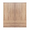 ΣΕΤ 2 ΤΜΧ ΝΤΟΥΛΑΠΑ 4ΦΥΛΛΗ ΜΕ 4 ΣΥΡΤΑΡΙΑ SONAMA 160X42X181 HM11349.02