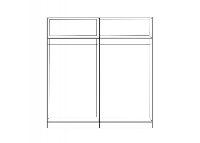 ΣΕΤ 2 ΤΜΧ ΝΤΟΥΛΑΠΑ 4ΦΥΛΛΗ SONAMA 160X42X181 HM11350.02